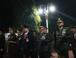 Kapolres Purwakarta Ikuti Kegiatan Renungan Sucin di Makam Pahlawan Sirna Raga