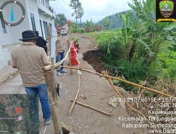 Dinas PUTR Gerak Cepat Tangani Longsor di Kadakajaya