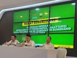BAZNAS Kabupaten Sumedang Sosialisasi Program Sedekah Berbasis UPZ Desa/Kelurahan