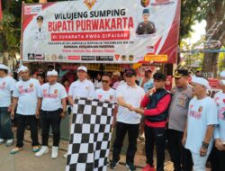 Wakili Kapolres Purwakarta, Kompol Marsono Hadiri Karnaval Kesejahteraan Bersama Bupati