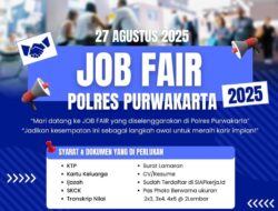 Kurangi Pengangguran, Polres Purwakarta Gelar Job Fair 2025