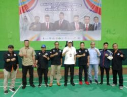 Kadisporabudpar Kota Tasik Wakili Wali Kota Tasik Buka Piala Menpora Bulutangkis U-15 Regional Jawa Barat