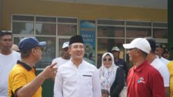 Kapolres Purwakarta Hadiri Turnamen Bola Voli Tiga Pilar di SMKN 1 Plered
