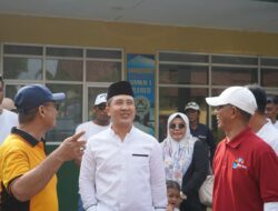 Kapolres Purwakarta Hadiri Turnamen Bola Voli Tiga Pilar di SMKN 1 Plered