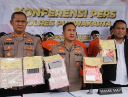 Periode Juli-September, Satres Narkoba Polres Purwakarta Ringkus 23 Pelaku