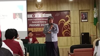 Wakil Wali Kota Tasik, Diky Chandra Jadi Dosen Dadakan di PKKMB STHG