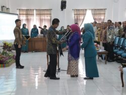 Bupati Ciamis Lantik Bunda PAUD Kabupaten, Hj. Kania Ernawati Herdiat Kukuhkan Bunda PAUD Kecamatan