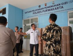 Itwasda Polda Jabar Cek Dapur Satuan Pelayanan Pemenuhan Gizi (SPPG) Polres Purwakarta