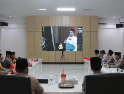 Polres Purwakarta Ikuti Binrohtal Terpusat di Mabes Polri