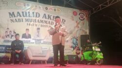 H.Aslim Ketua DPRD Kota Tasik Hadiri Maulid Akbar yang Diadakan Vespa Antique Club Kota Tasik