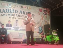 H.Aslim Ketua DPRD Kota Tasik Hadiri Maulid Akbar yang Diadakan Vespa Antique Club Kota Tasik