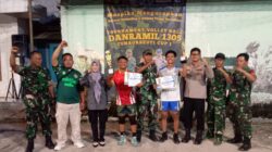 Meriahkan HUT TNI Ke-80 2025, Pertandingan Final Turnamen Bola Voli Danramil 1305/Cihaurbeuti CUP I, Hasilkan Juara Terbaik dari Masing- masing Desa