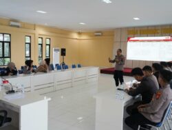 Dukung Perubahan Indikator Quick Wins Presisi, Polres Purwakarta Gelar Sosialisasi Whistle Blower System dan SP4N LAPOR