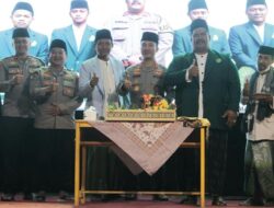 Eratkan Hubungan Ulama dan Umaro, Kapolres Purwakarta Hadiri Harlah Ponpes Madinah Darul Barokah