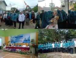 Meriah! Kedatangan Rombongan Tim Binwil Kabupaten Tasikmalaya ke Desa Banjarsari Sukaresik Disambut Dengan Upacara Adat Sunda