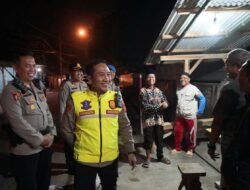 Kapolres Purwakarta Keliling Cek Pos Kamling, Ajak Warga Perkuat Ronda Malam