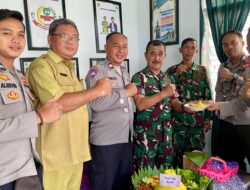 Jalin Sinergitas, Kapolsubsektor Cipedes dan Muspika Sambangi Koramil Cipedes, Berikan Ucapan Selamat HUT TNI ke-80