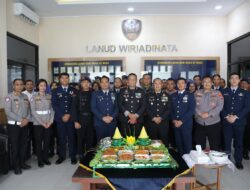 Polres Tasik Kota Bagikan Tumpeng ke Enam Mako TNI Pada HUT TNI Ke-80