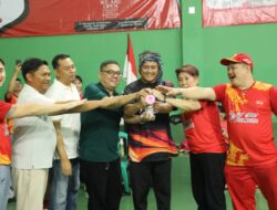 Pembukaan Blessing Badminton Championships, Ketua Koni Anton Suherlan: Ajak Bangkitkan Olahraga Khususnya Cabor Badminton