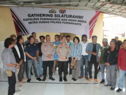 Media dan Polri Satu Visi, Kapolres Purwakarta Gelar Gathering Silaturahmi Bareng Wartawan