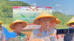 Wujud Dukung Ketahanan Pangan Nasional, Kapolres Sumedang Laksanakan Penanaman Jagung Kuartal lV