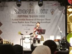 Plt Kadis KUMKM Indag Kota Tasik Resmikan Kegiatan Lokal light Festival UMKM 2025