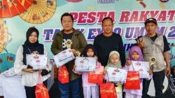 Puluhan Siswa SD-TK Antusias Ikuti Lomba Mewarnai, Digelar Panitia Pesta Rakyat Tasik Expo UMKM 2025