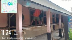 Proyek Rehabilitasi Ruang Kelas SDN Pasangrahan II Kasomalang Subang, yang Dikerjakan CV Mulia Lestari Jaya Diduga Abaikan Keselamatan Pekerja