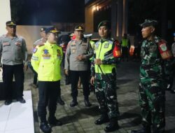 Amankan Wilayah, TNI-Polri di Kabupaten Purwakarta Gelar Patroli Skala Besar
