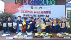 Polda Jabar Amankan 17 Kilogram Sabu dan Ganja dari ‘Segitiga Emas’