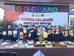 Polda Jabar Amankan 17 Kilogram Sabu dan Ganja dari ‘Segitiga Emas’