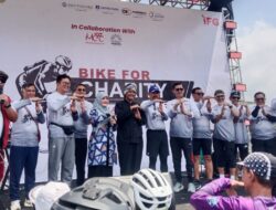 Kehadiran Wakil Wali Kota Diky Candra Meriahkan Bike For Charity Tasik 2025-Jampidum-Dirut Indonesia Financial Group