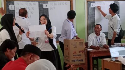 Jaga Transparansi, Pemilihan Ketua RW 015 Perum Abdi Negara Diadakan Layaknya Pileg atau Pilpres