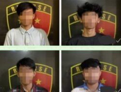 Resahkan Masyarakat, Polres Purwakarta Ringkus Empat Anggota Geng Motor Garage 26