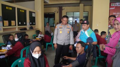 Sukses!! Polres Tasik Kota Gelar Aksi Donor Darah Lebihi Target, 1.520 Labu Darah Terkumpul