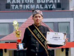 Sukses Torehkan Prestasi Inspiratif, Raihan Muhamad Aldizar Mahasiswa PGSD UPI Tasik Raih Juara 3 Duta Baca Kab Tasik 2025