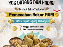 Diky Chandra: Karnaval SCTV Cilembang Minggu 26 Oktober, Akan Ada Festival Bakso-Kupat Terbanyak, Pemecahan Rekor Muri