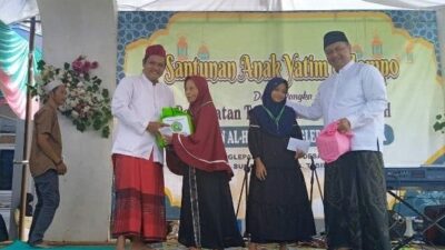 Peringati Tahun Baru Islam 1447 H, Nanang Romli Anggota DPRD Kab Tasik, Serahkan Santunan Ratusan Anak Yatim-Jompo