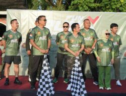 Wujud Sinergitas TNI-Polri, Kapolres Purwakarta Hadir Bersama Forkopimda dalam Fun Run 5K TNI Prima