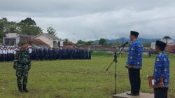 Edi Mulyana Camat Cineam Pimpin Upacara Peringatan Hari Sumpah Pemuda Ke-97, Tingkat Kecamatan Cineam