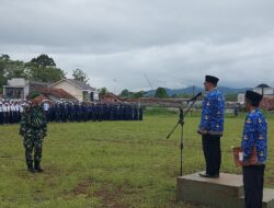Edi Mulyana Camat Cineam Pimpin Upacara Peringatan Hari Sumpah Pemuda Ke-97, Tingkat Kecamatan Cineam