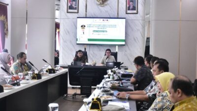 Pemda Kabupaten Sumedang Bersama KPK Gelar Rakor Tata Kelola Pemerintah Daerah dan Monitoring Evaluasi Area Intervensi MCP 2025