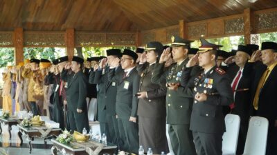 Kapolres Purwakarta Hadiri Upacara Hari Pahlawan Tingkat Kabupaten