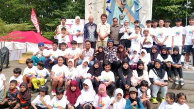 Diky Chandra Buka Kejuaraan Panjat Tebing Tasik Usik Youth Sport Climbing Competition 2025