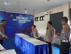 Kapolres Purwakarta Lakukan Survey Pengecekan Kesiapan Ops Lilin Lodaya Tahun 2025