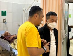 Respon Cepat, Kapolres Purwakarta Tinjau Korban Pembacokan Diduga Pelaku ODGJ