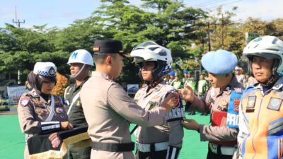 Operasi Zebra Lodaya 2025 Resmi Digelar, Kapolres Sumedang Imbau Pengendara Lengkapi Surat Kendaraan