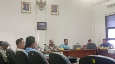 Ketua Komisi III DPRD Kota Tasik Terima Audiensi LBH Merah Putih, Terkait Bangunan Di Atas Sempadan Sungai