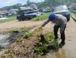 Upaya Nyata Jaga Kelestarian Lingkungan, Polairud Polres Purwakarta Gelar Aksi Sapu Bersih Sampah Laut di Waduk Jatiluhur
