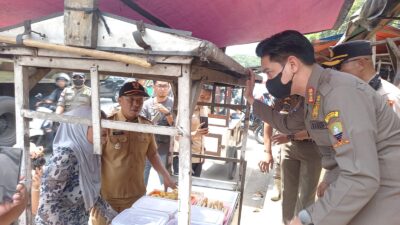 Ratusan PKL Disekitar Kahatex Ditertibkan